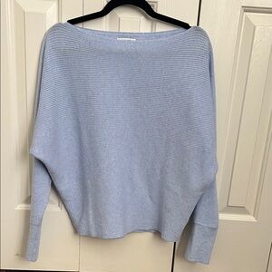 NWOT Nine West Dolman Light Blue Sweater Women’s Medium